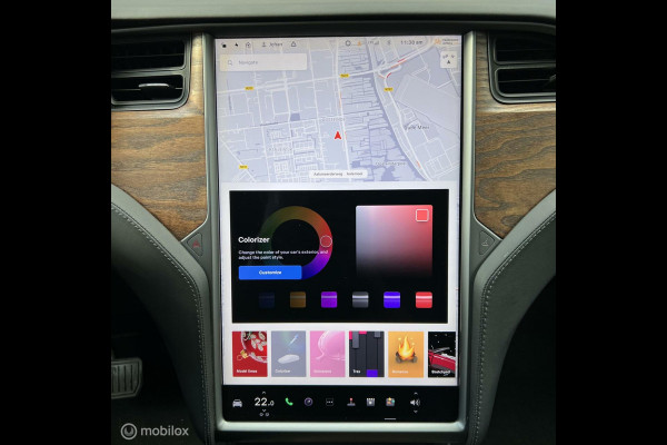 Tesla Model X 75D Grijs Trekhaak 7 Zitplaatsen