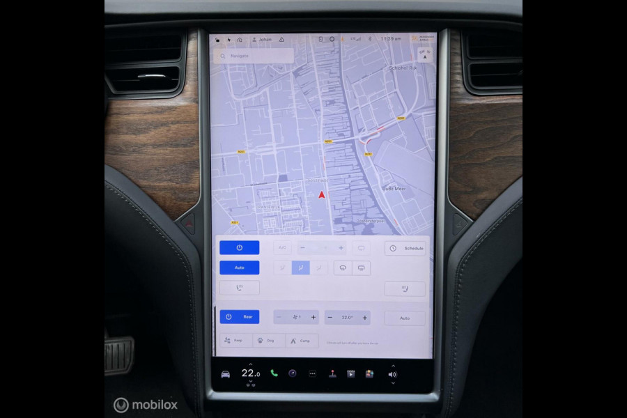 Tesla Model X 75D Grijs Trekhaak 7 Zitplaatsen