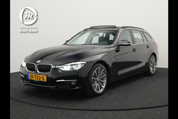 BMW 3 Serie Touring 320i Edition Luxury Line 184pk Automaat | Panodak | Trekhaak af Fabriek | Lederen Bekleding | LED Koplampen | 18"L.M | Navi Full Map | Stoelverwarming |