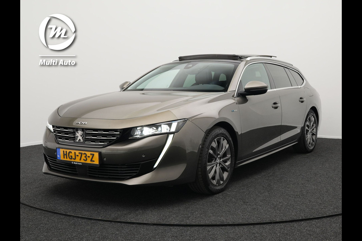 Peugeot 508 SW 1.6 HYbrid Allure 225pk Plug in Hybrid PHEV | Panodak | Adaptive Cruise | Trekhaak af Fabriek | 360 Camera | Focal Premium Audio | Sportstoelen Verwarmd | Carplay | Navigatie | Sfeerverlichting | Peugeot 508 SW 1.6 HYbrid Allure 225pk Plug in Hybrid PHEV | Panodak | Adaptive Cruise | Trekhaak af Fabriek | 360 Camera | Focal Premium Audio | Sportstoelen Verwarmd | Carplay | Navigatie | Sfeerverlichting |