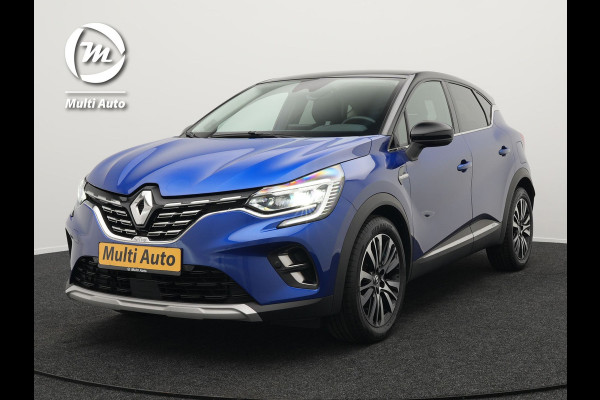 Renault Captur 1.6 E-Tech Plug-in Hybrid 160 Initiale Paris Dealer O.H. PHEV | Lederen Sportstoelen Verwarmd | Apple Carplay | Camera | DAB | Cruise Control | Virtual | LED Koplampen |