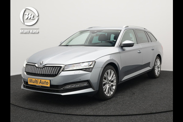 Škoda Superb Combi 1.4 TSI iV Business Edition Plus PHEV | Lederen Sportstoelen Memory | Trekhaak af Fabriek | Adaptive Cruise | Crystal LED | Apple Carplay | Navigatie | Camera | DAB |