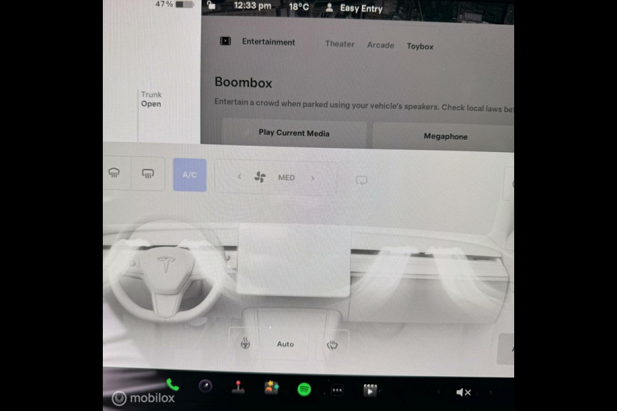 Tesla Model 3 Long Range 78kwh MIC ZWART AMD RYZEN MMX PACK