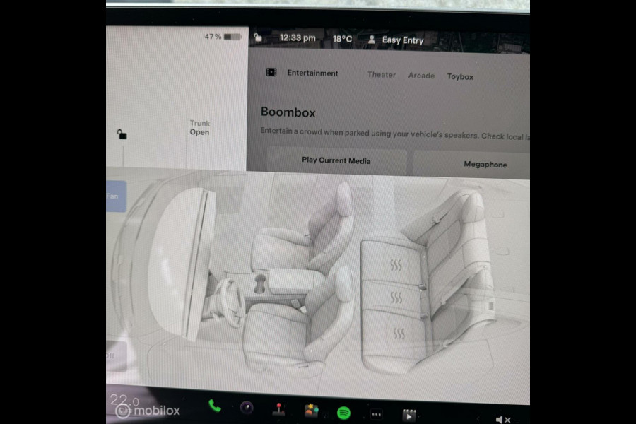 Tesla Model 3 Long Range 78kwh MIC ZWART AMD RYZEN MMX PACK