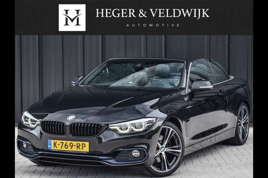 BMW 4 Serie Cabrio 430i HIGH EXECUTIVE | COMFORT ACCESS | HARMAN/KARDON CAMERA | SPORTSTOELEN | MEMORY SEATS | NECK VERWARMING | ADAPTIVE LE