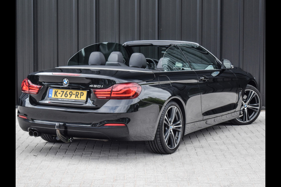 BMW 4 Serie Cabrio 430i HIGH EXECUTIVE | COMFORT ACCESS | HARMAN/KARDON CAMERA | SPORTSTOELEN | MEMORY SEATS | NECK VERWARMING | ADAPTIVE LE