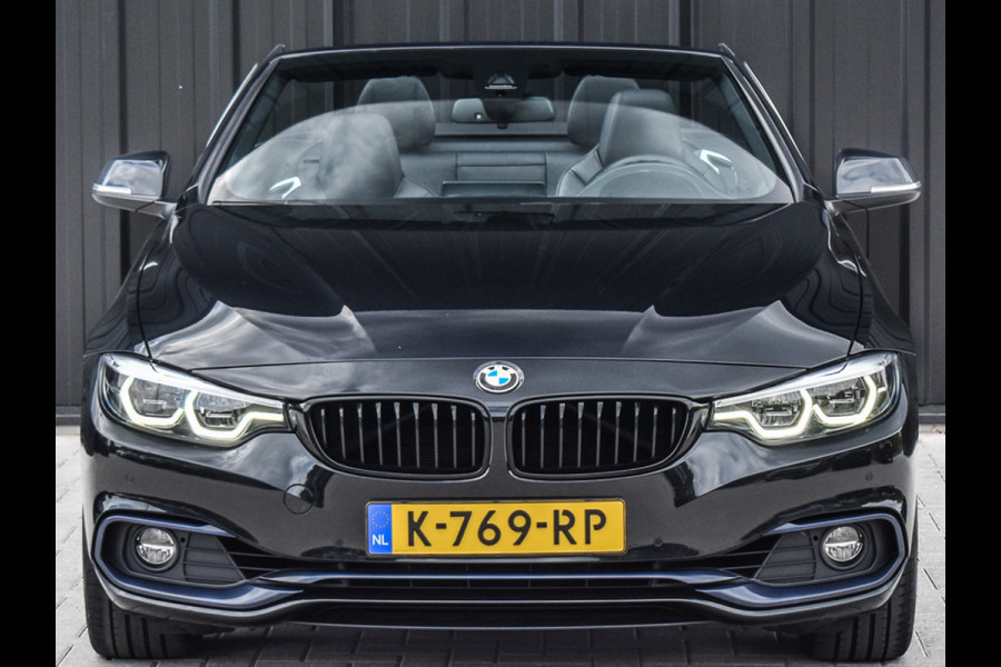 BMW 4 Serie Cabrio 430i HIGH EXECUTIVE | COMFORT ACCESS | HARMAN/KARDON CAMERA | SPORTSTOELEN | MEMORY SEATS | NECK VERWARMING | ADAPTIVE LE