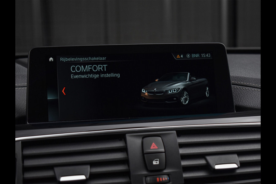 BMW 4 Serie Cabrio 430i HIGH EXECUTIVE | COMFORT ACCESS | HARMAN/KARDON CAMERA | SPORTSTOELEN | MEMORY SEATS | NECK VERWARMING | ADAPTIVE LE