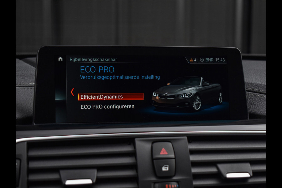 BMW 4 Serie Cabrio 430i HIGH EXECUTIVE | COMFORT ACCESS | HARMAN/KARDON CAMERA | SPORTSTOELEN | MEMORY SEATS | NECK VERWARMING | ADAPTIVE LE