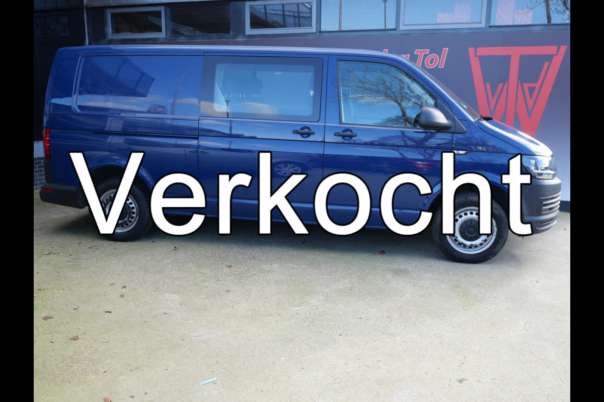 Volkswagen Transporter 2.0 TDI L2H1 TRENDLINE | DUBBELCABINE | NAVI | CARPLAY | EURO 6 | 11-2019!!
