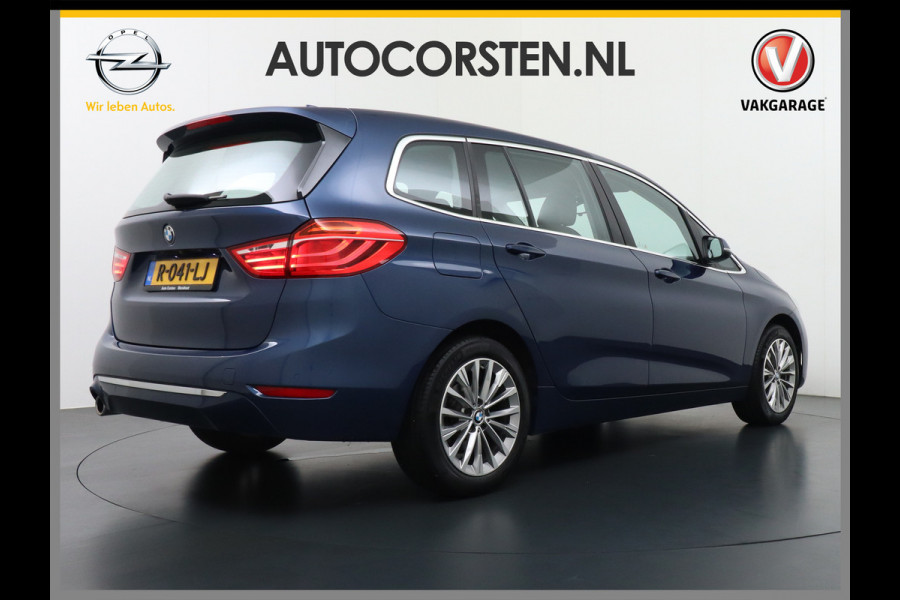 BMW 2 Serie Gran Tourer 218i AUT. High Executive Apple Carplay Leder Camera Stoelverwarming Adap.Led Navi Ecc Cruise Control DAB Pdc v+a Ele Keyless open/start Lmv 17" Active Guard Plus Led Luxury line