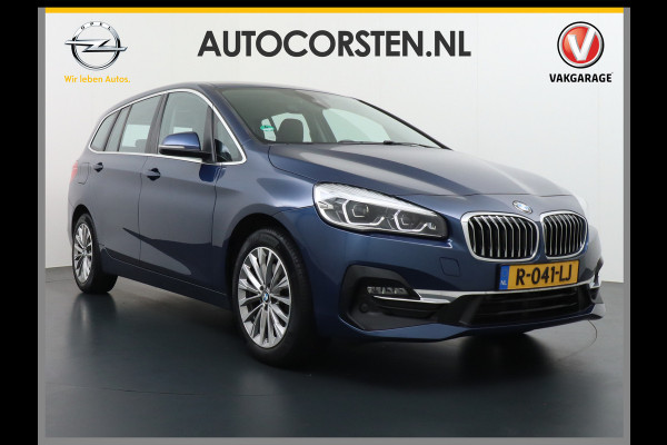 BMW 2 Serie Gran Tourer 218i AUT. High Executive Apple Carplay Leder Camera Stoelverwarming Adap.Led Navi Ecc Cruise Control DAB Pdc v+a Ele Keyless open/start Lmv 17" Active Guard Plus Led Luxury line
