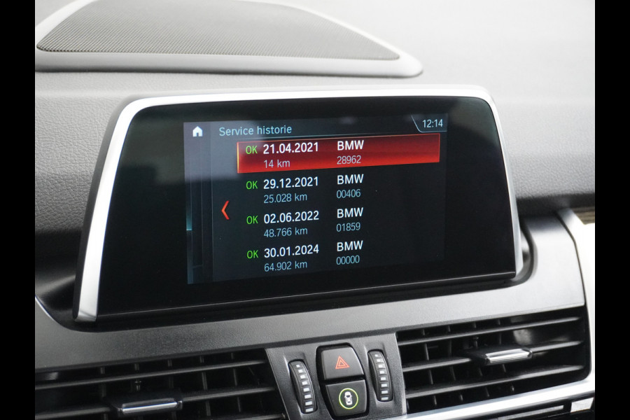 BMW 2 Serie Gran Tourer 218i AUT. High Executive Apple Carplay Leder Camera Stoelverwarming Adap.Led Navi Ecc Cruise Control DAB Pdc v+a Ele Keyless open/start Lmv 17" Active Guard Plus Led Luxury line