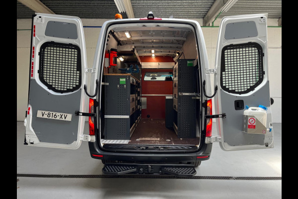 Mercedes-Benz Sprinter Automaat Servicewagen 314 2.2 CDI 140PK L2H2 euro6 BOTT Inrichting Victron V230 Standkachel Trekhaak 2800KG