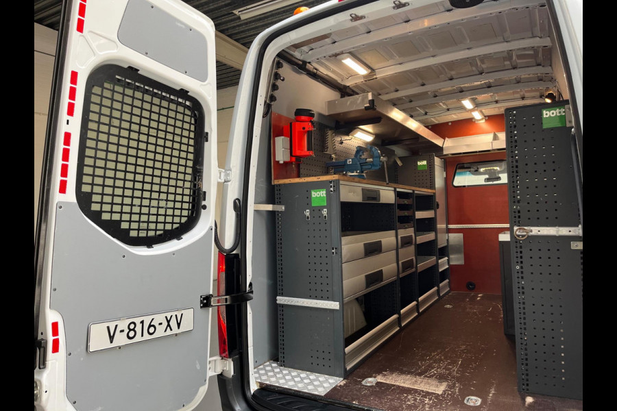 Mercedes-Benz Sprinter Automaat Servicewagen 314 2.2 CDI 140PK L2H2 euro6 BOTT Inrichting Victron V230 Standkachel Trekhaak 2800KG