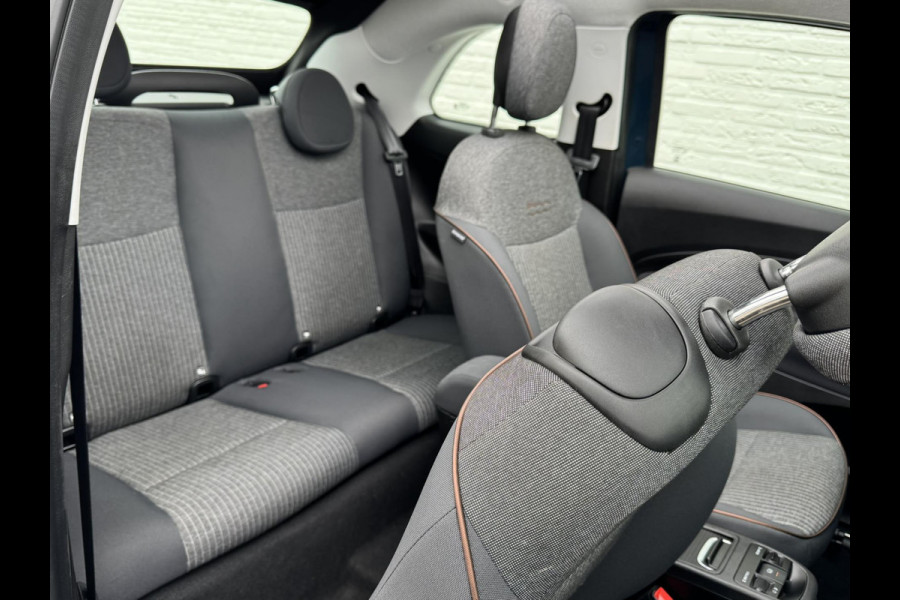 Fiat 500E CABRIO 42 kWh Ocean Green metallic Cruise control Climate control Apple / Android DAB Radio Navigatie