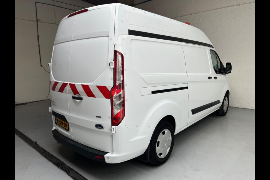 Ford Transit Custom SERVICEWAGEN LANG / HOOG 320 2.0 TDCI EURO6 L2H2 3PERSOONS TREND SORTIMO KASTEN V230 OMVORMER RIJKLAARPRIJS!