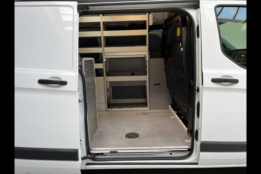 Ford Transit Custom SERVICEWAGEN LANG / HOOG 320 2.0 TDCI EURO6 L2H2 3PERSOONS TREND SORTIMO KASTEN V230 OMVORMER RIJKLAARPRIJS!