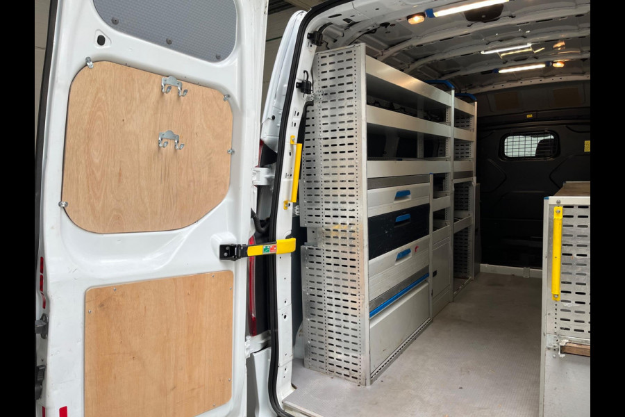 Ford Transit Custom SERVICEWAGEN LANG / HOOG 320 2.0 TDCI EURO6 L2H2 3PERSOONS TREND SORTIMO KASTEN V230 OMVORMER RIJKLAARPRIJS!