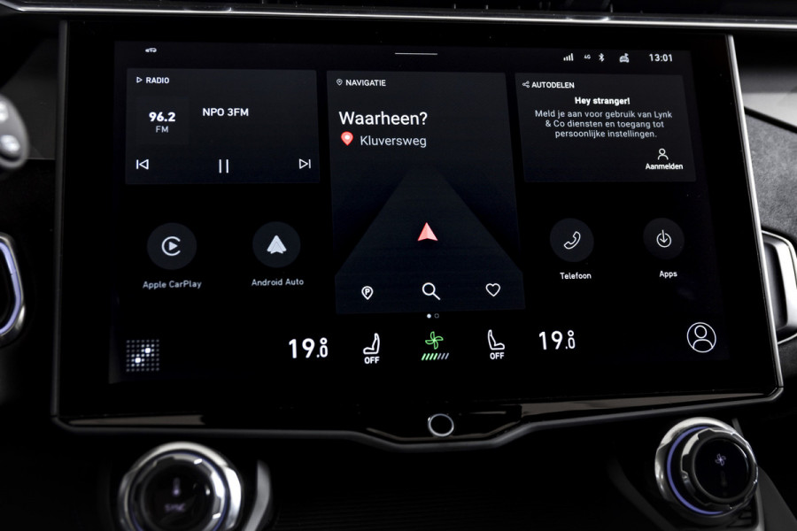 Lynk & Co 01 1.5 PHEV 261 PK MY22 | 360 Camera | 7.4 kWh Boordlader | S/K-panodak | Adapt. Cruise | Memory | Elek. klep | LM 20" | 7729