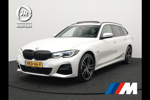 BMW 3 Serie Touring 330e M Sport Plug In Hybrid PHEV | Panodak | Adaptive Cruise | Trekhaak af Fabriek | Head Up | Harman Kardon | Spraakbediening | Carplay | Sportstoelen |