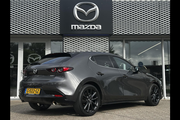 Mazda 3 2.0 e-SkyActiv-X M Hybrid 180 Luxury AUTOMAAT | DEALERONDERHOUDEN | AFNEEMBARE TREKHAAK | NL AUTO | LEER |