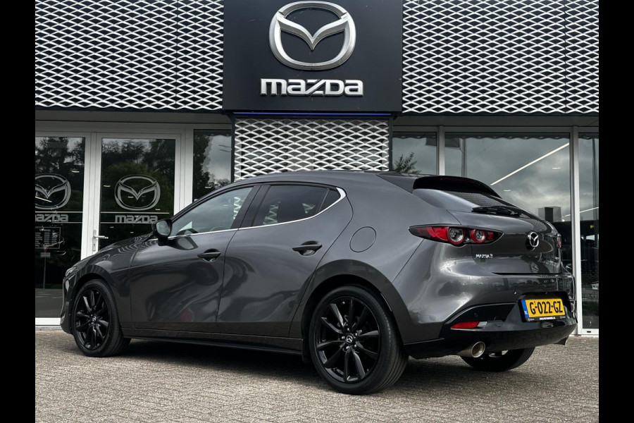 Mazda 3 2.0 e-SkyActiv-X M Hybrid 180 Luxury AUTOMAAT | DEALERONDERHOUDEN | AFNEEMBARE TREKHAAK | NL AUTO | LEER |