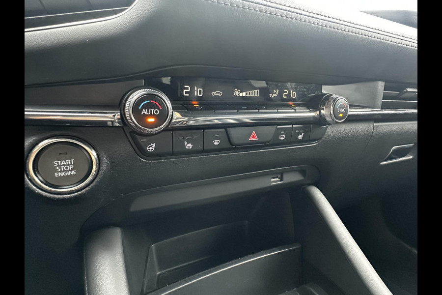 Mazda 3 2.0 e-SkyActiv-X M Hybrid 180 Luxury AUTOMAAT | DEALERONDERHOUDEN | AFNEEMBARE TREKHAAK | NL AUTO | LEER |