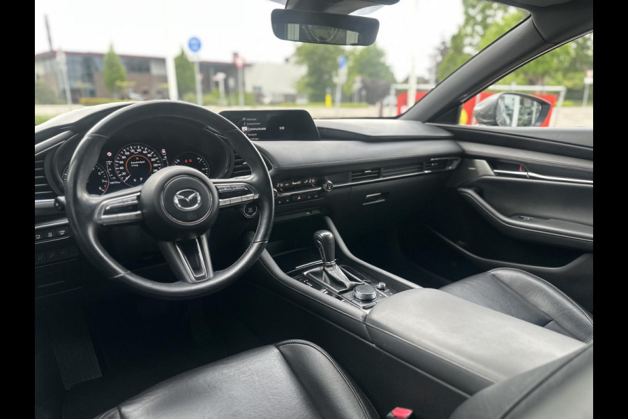 Mazda 3 2.0 e-SkyActiv-X M Hybrid 180 Luxury AUTOMAAT | DEALERONDERHOUDEN | AFNEEMBARE TREKHAAK | NL AUTO | LEER |