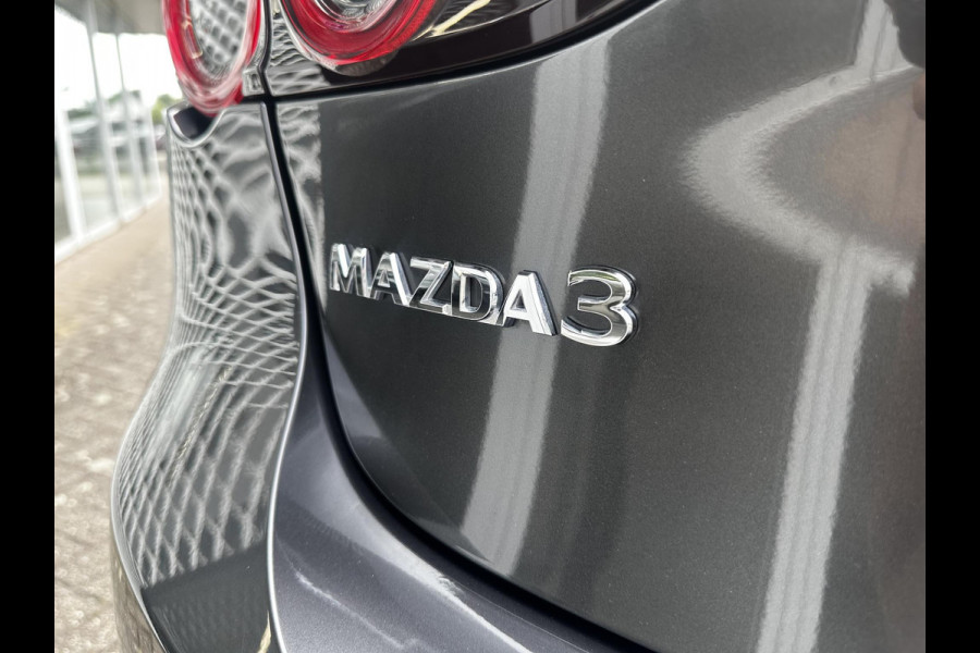 Mazda 3 2.0 e-SkyActiv-X M Hybrid 180 Luxury AUTOMAAT | DEALERONDERHOUDEN | AFNEEMBARE TREKHAAK | NL AUTO | LEER |