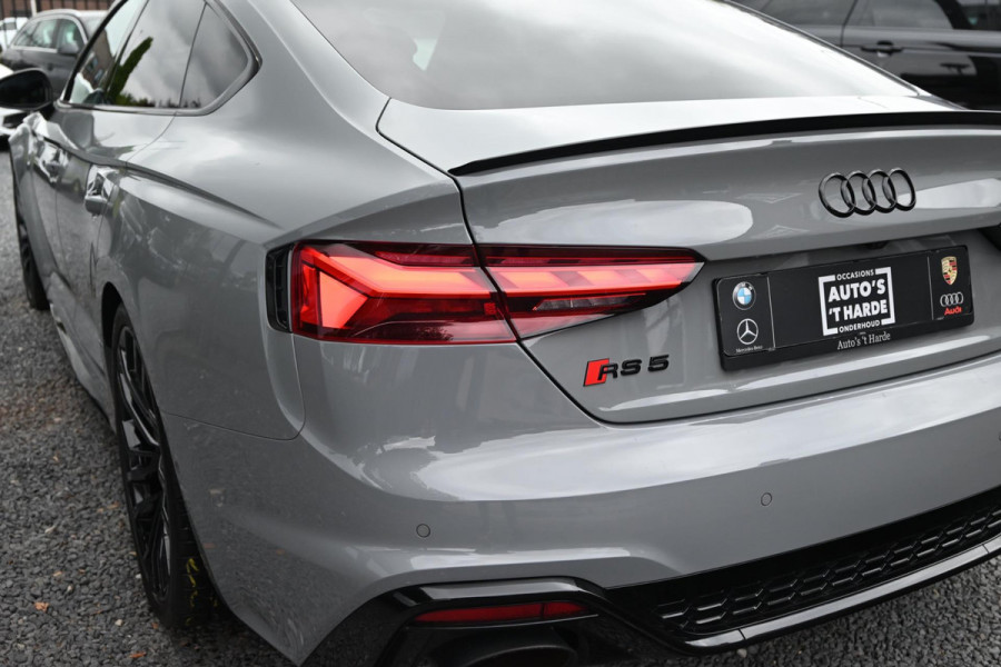 Audi RS5 Sportback 2.9 TFSI 450 PK Quattro Dealer o.h B&O Keyless Massage Camera LED Matrix 20''