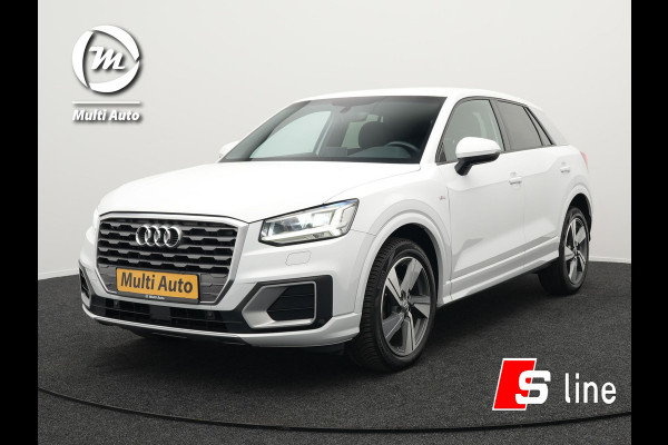 Audi Q2 35 TFSI 2x S Line 150pk | Camera | LED | Carplay | Sportsoelen Half Leder | Stoelverwarming | Cruise Control | 18'' L.M. | DAB |