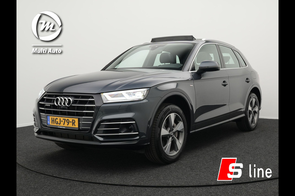 Audi Q5 55 TFSI e quattro S-Line Plug in Hybrid PHEV | Panodak | Adaptive Cruise | 360 Camera | Sportsoelen Verwarmd | Carplay | Audi Q5 55 TFSI e quattro S-Line Plug in Hybrid PHEV | Panodak | Adaptive Cruise | 360 Camera | Sportsoelen Verwarmd | Carplay |