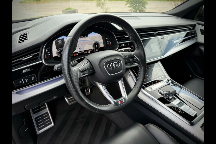 Audi Q8 55 TFSI e quattro S-Line Panoramadak|B&O|Keyless|Head-Up|Camera 360°|Matrix