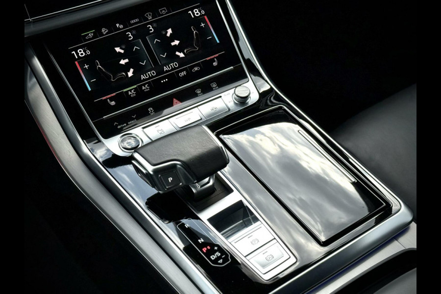 Audi Q8 55 TFSI e quattro S-Line Panoramadak|B&O|Keyless|Head-Up|Camera 360°|Matrix