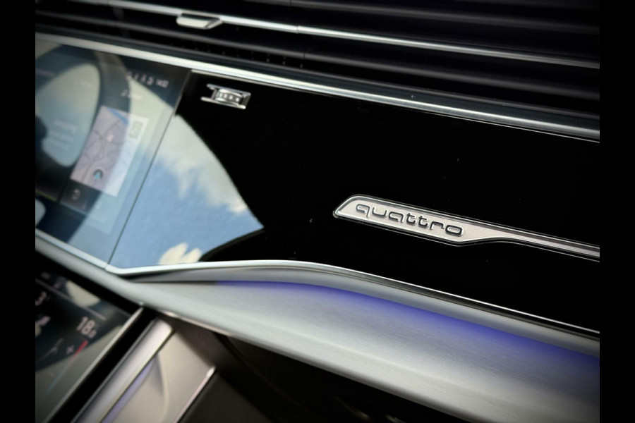 Audi Q8 55 TFSI e quattro S-Line Panoramadak|B&O|Keyless|Head-Up|Camera 360°|Matrix