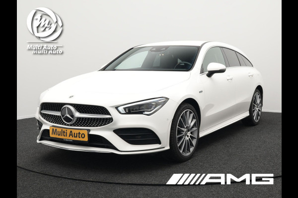 Mercedes-Benz CLA-Klasse Shooting Brake 250 e AMG Plug In Hybrid 218pk Dealer O.H PHEV | Widescreen Navi | Camera | 19"L.M | Multibeam LED |  Sfeerverlichting | Alcantara Sportstoelen Verwarmd | Apple Carplay | DAB |