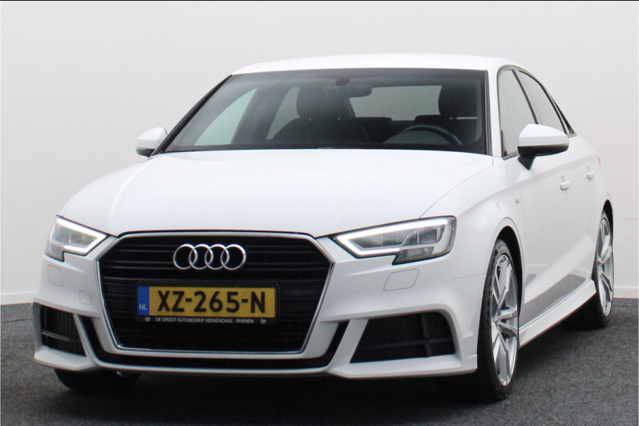 Audi A3 Limousine 35 TFSI CoD Sport S Line Edition Automaat LED, Navigatie, Climate, Cruise, PDC, 18"