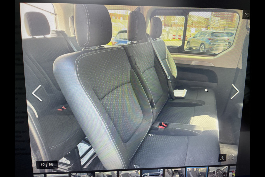 Opel Vivaro Combi 1.6 CDTI L1H1 Innovation / 8 persoons / vaste prijs rijklaar € 21.950 marge / vrij van btw / euro 6 diesel / airco / cruise / camera / trekhaak / metallic lak / lichtmetalen velgen