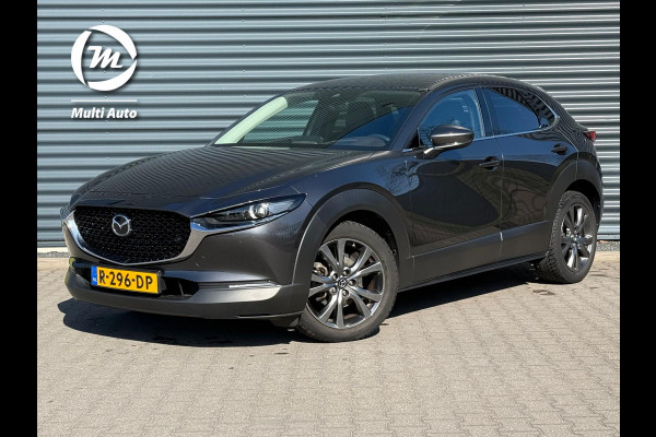 Mazda CX-30 2.0 e-SkyActiv-X M Hybrid Luxury 180pk | Afneembare Trekhaak | Adaptive Cruise | Lederen Sportstoelen Memory | Head Up | Keyless | Apple Carplay |
