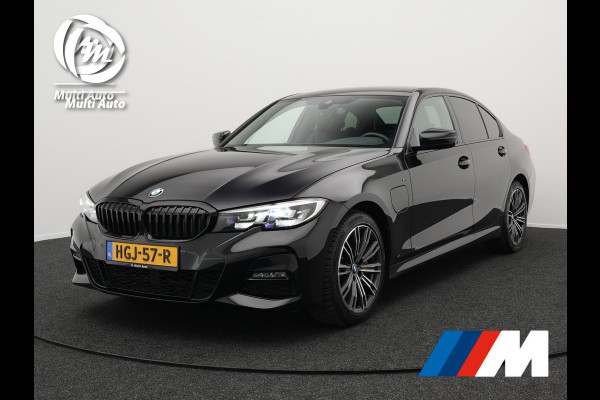 BMW 3-serie 330e M Sport Plug In Hybrid Dealer O.H PHEV | Lederen Sportstoelen Verwarmd | Apple Carplay | Navi Full Map | Virtual Cockpit | Sfeerverlichting | 18"L.M |
