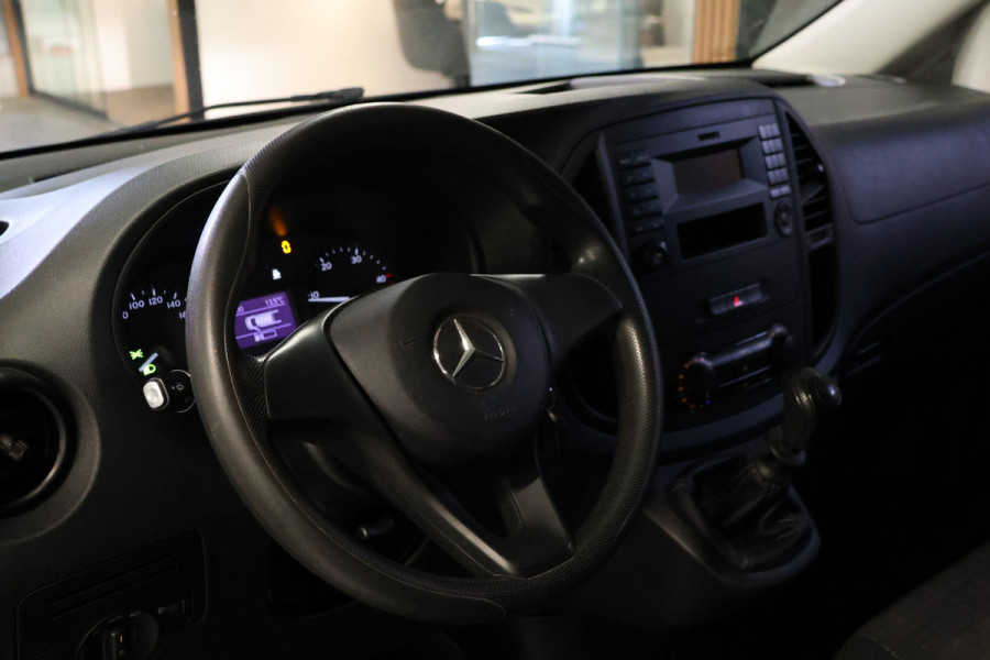 Mercedes-Benz Vito 111 CDI Extra Lang | Euro 6 | 3-Zitter | Airco | Trekhaak | Schuifdeur | NAP Logisch | Nieuwe APK | NL Auto | L2H1 | L2