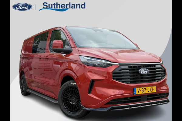 Ford Transit Custom 300 2.0 TDCI L2H1 Limited DC | SCI | 136pk | Artisan Red | Dubbele Cabine | Trekhaak | Dubbele Schuifdeur | Bijrijdersstoel | Sidesteps | Bumperpakket | Zwarte velgen  | Stoelverwarming | Camera