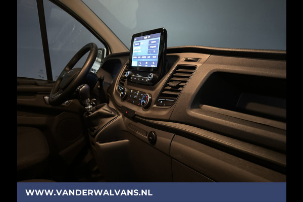 Ford Transit Custom 2.0 TDCI 130 pk L2H1 Euro6 Airco | Android Auto | Cruisecontrol | Parkeersensoren Verwarmde voorruit, Stoelverwarming, 2800kg trekvermogen, Bijrijdersbank