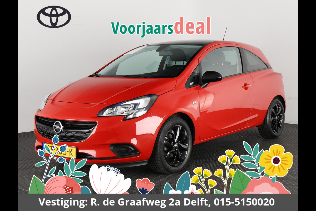 Opel Corsa 1.4 Black Edition | Navigatie | Trekhaak | Parkeersensoren achter Opel Corsa 1.4 Black Edition | Navigatie | Trekhaak | Parkeersensoren achter