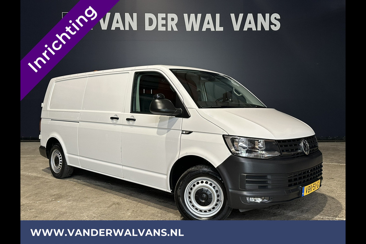 Volkswagen Transporter 2.0 TDI 150pk L2H1 Inrichting Euro6 Airco | Omvormer | Camera | Cruisecontrol | 2500kg Trekhaak Parkeersensoren Volkswagen Transporter 2.0 TDI 150pk L2H1 Inrichting Euro6 Airco | Omvormer | Camera | Cruisecontrol | 2500kg Trekhaak Parkeersensoren