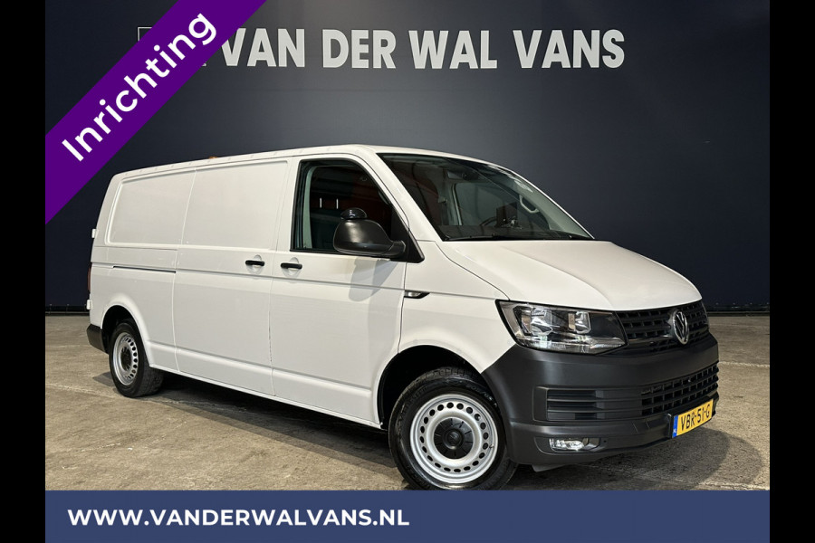 Volkswagen Transporter 2.0 TDI 150pk L2H1 Inrichting Euro6 Airco | Omvormer | Camera | Cruisecontrol | 2500kg Trekhaak Parkeersensoren