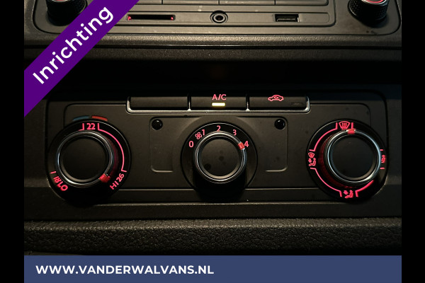 Volkswagen Transporter 2.0 TDI 150pk L2H1 Inrichting Euro6 Airco | Omvormer | Camera | Cruisecontrol | 2500kg Trekhaak Parkeersensoren
