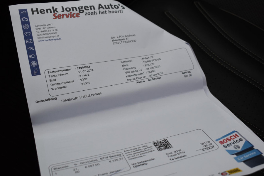 Ford Focus 1.5 EcoBoost ST Line Business Vignale Pano HUD Lane Stuurvw. Camera