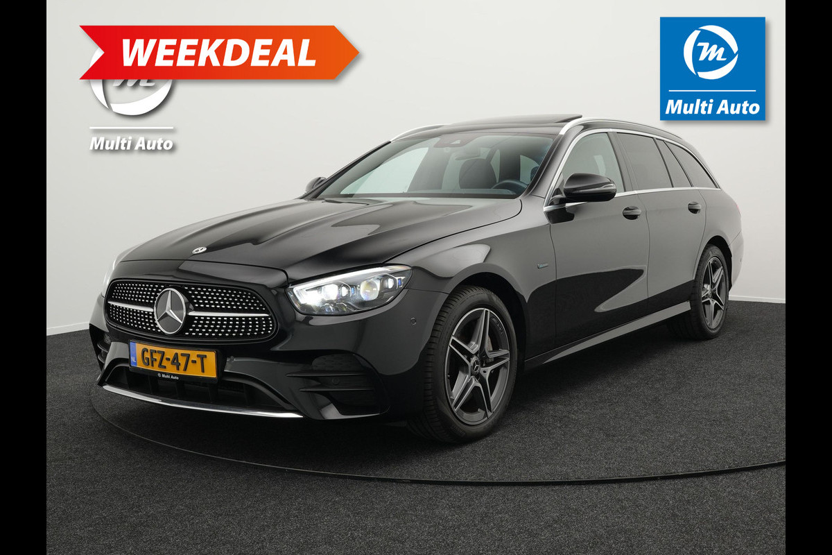Mercedes-Benz E-Klasse Estate 300 e AMG Plug In Hybrid PHEV | Schuifdak | Trekhaak af Fabriek | Widescreen Navi | Multibeam LED | Apple Carplay | Camera | Alcantara Sportstoelen Verwarmd | Mercedes-Benz E-Klasse Estate 300 e AMG Plug In Hybrid PHEV | Schuifdak | Trekhaak af Fabriek | Widescreen Navi | Multibeam LED | Apple Carplay | Camera | Alcantara Sportstoelen Verwarmd |